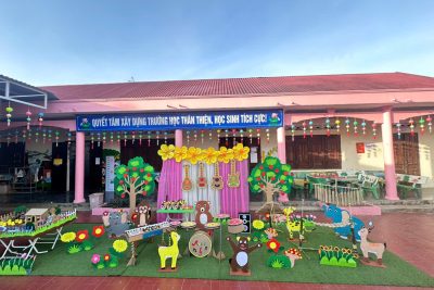 Hội thi “Làm đồ dùng, đồ chơi dạy học sáng tạo” năm học 2025-2026